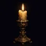Candle icon representing free play