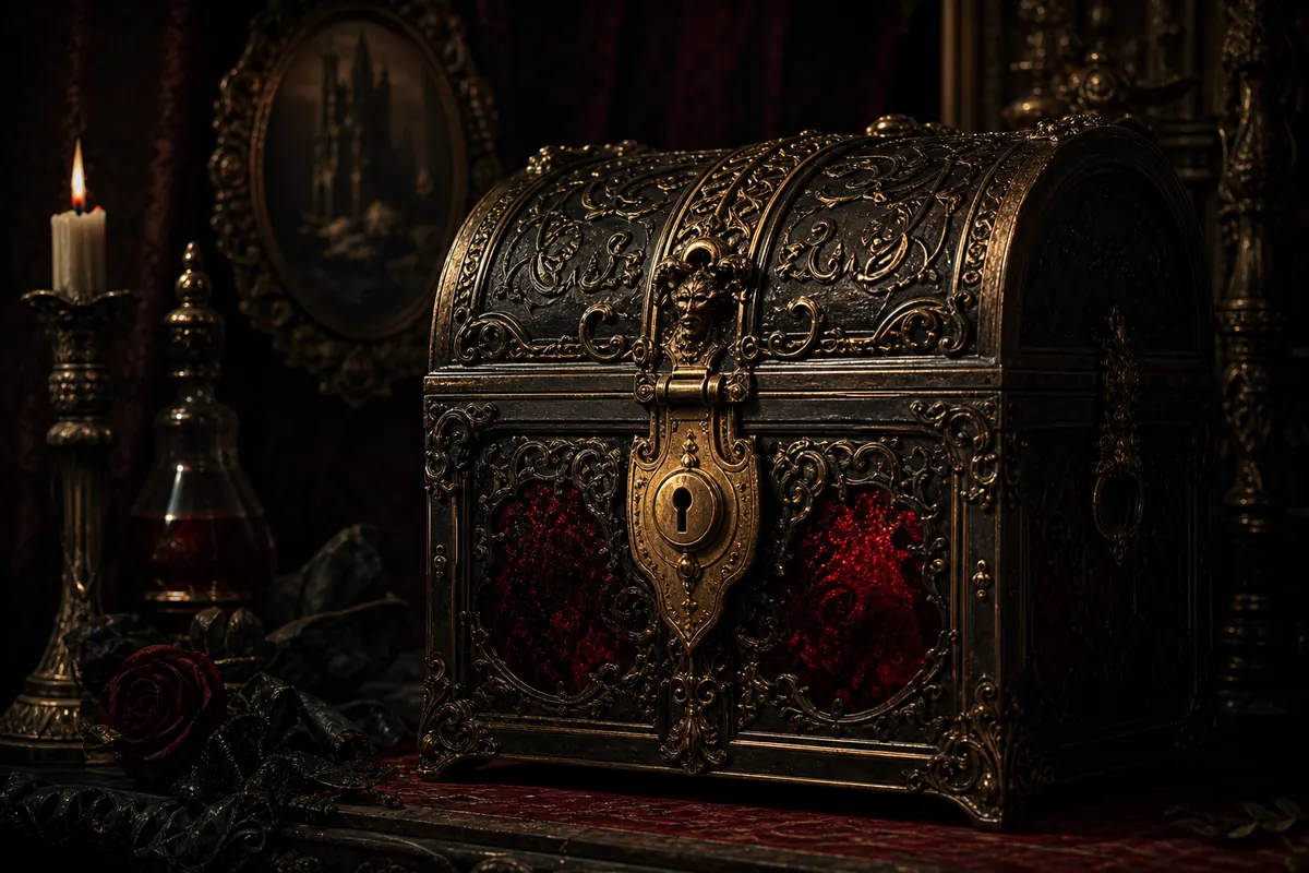 Gothic treasure chest
