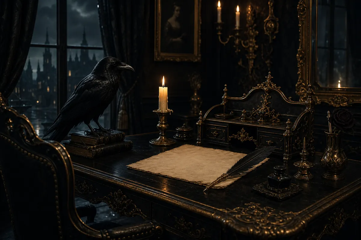 Gothic contact desk